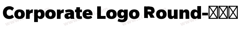 Corporate Logo Round字体转换